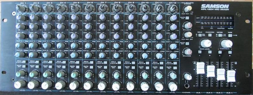 Consola, Mixer Audio Samson Mpl 1204, 12 Canales, 4 Buses