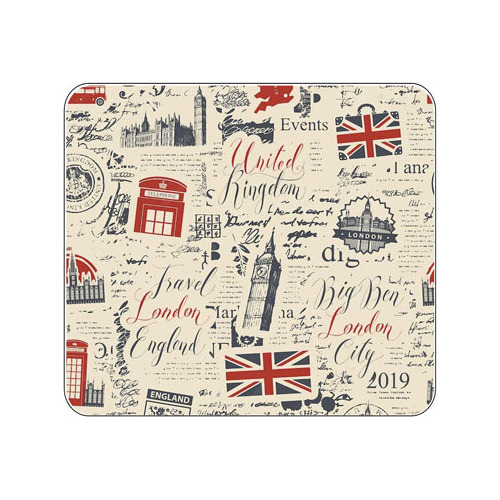Mousepad Pc Notebook Londres Diseño Viaje Personalizado 1099