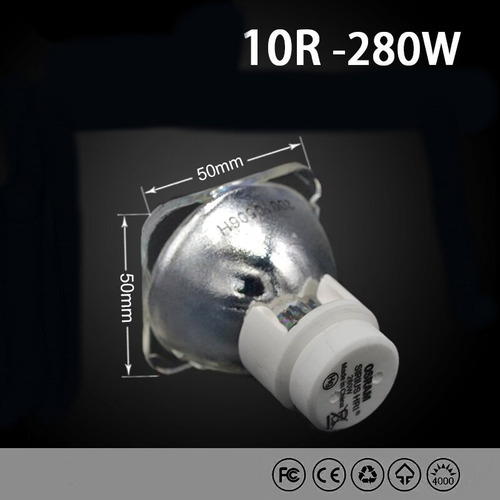 Imagen 2 de 2 de Foco Osram 280w Para Beam 10r Reforzado Hri