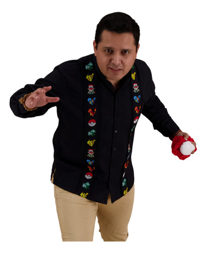 Guayabera Yucateca Bordada, Pokemón Ml. Mayakim