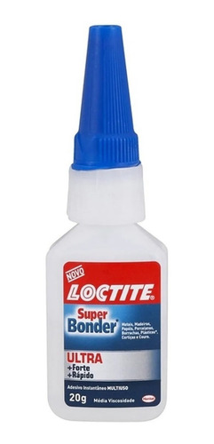 Pegamento Adhesivo Super Bonder X 20grs Loctite Ciano Ionlux