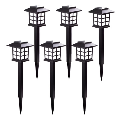 Iluminação Solar Led Kit 6 Un Bomvink Bom-4601 Ip65 Externo