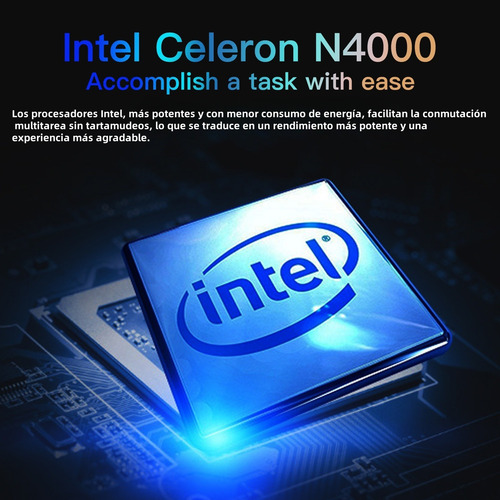 Laptop Celeron N4000 8gb Ram 256gb Ssd 14.1pulgadas Notebook