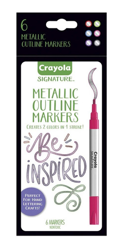 Crayola Marcadores De Pintura Metálico, Colores Surtidos,...