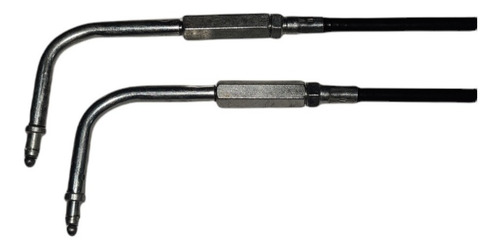 Chicotes De Acelerador Negro Para Harley Davidson 0.90 Mt