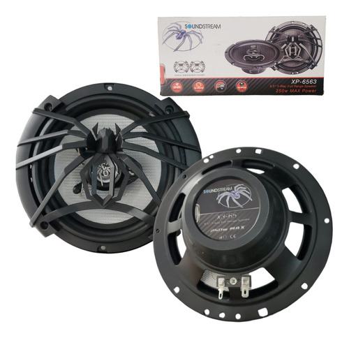 Bocinas Soundstream 6.5 3 Vias Reacondicionadas (Reacondicionado)