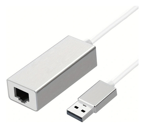  Adaptador De Usb A Rj45 Ethernet Rojo Para Laptop Cuaderno