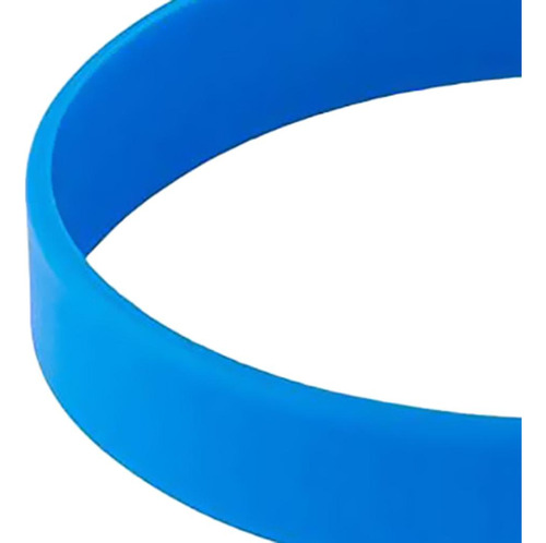 4 X 15pcs / Lot Muñequeras De Goma Deportiva Elástica Azul