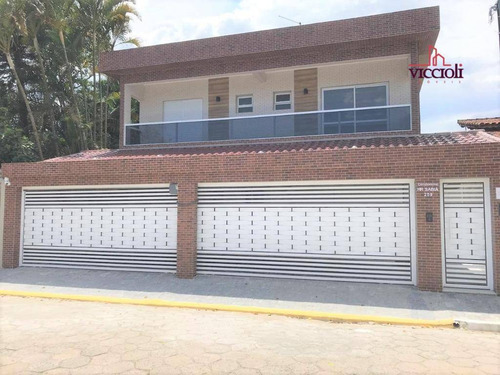 Casa Com 2 Dormitórios À Venda, 61 M² Por R$ 250.000,00 - Canto Do Forte - Praia Grande/sp - Ca0148