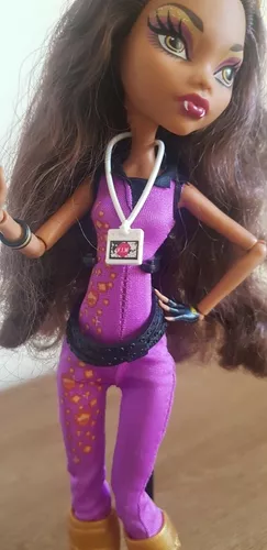 Boneca Monster High Music Festival Clawdeen Wolf usada loose