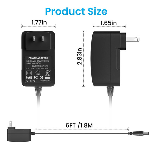 Cargador Nfgekt De 17 V For Bose Soundlink Iii Iii/2 3 W...