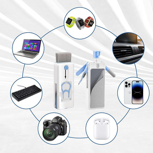 Kit Portatil Cepillo Limpiador Teclado Tablet Multiusos