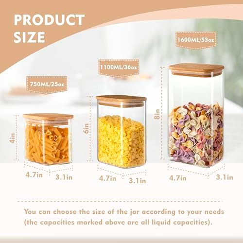 Contenedor Rectangular De Vidrio De 37 Oz Con Tapa Hermética