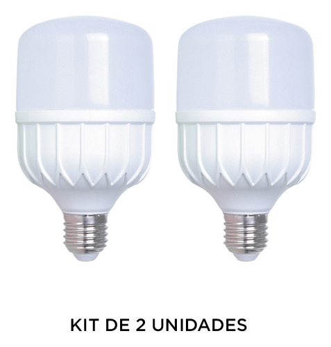 Lámpara Led High Power Opal E27 20w Cálida Ixec