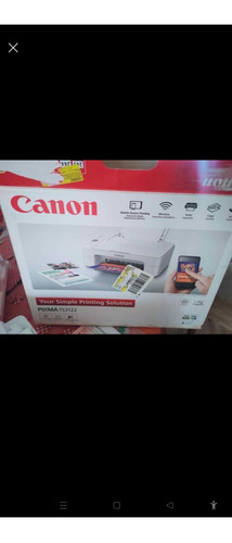 Impresora Multifuncional Canon Modeló Pixma Ts3122 Usada 