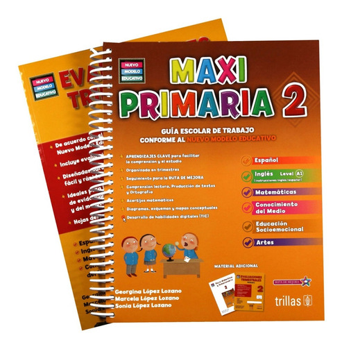 Maxi Primaria 2 Guía Escolar De Trabajo + Evaluación Trillas