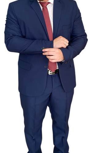 Terno Executivo Slim Corte Italiano De Luxo
