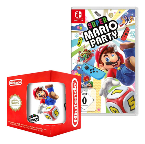 Super Mario Party Nintendo Switch Y Taza 3