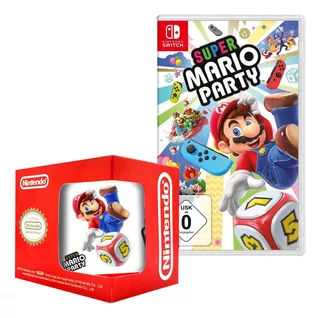 Super Mario Party Nintendo Switch Y Taza 3