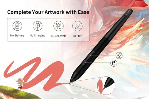 Tableta De Dibujo Con Pantalla Xppen Artist 22 2nd Comput...