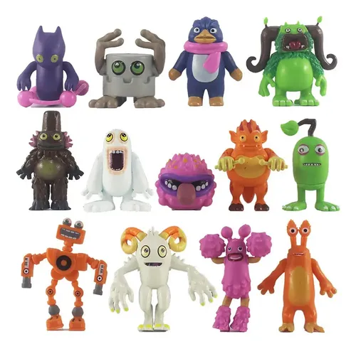 13 Bonecos Wubbox Dos Meus Monstros Cantores | Parcelamento sem juros