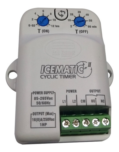 Temporizador Cíclico Full Gauge Icematic 115~230vca