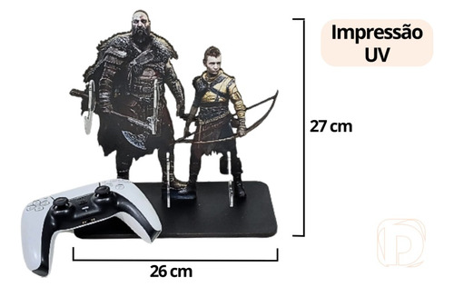 Suporte God Of War Ragnarök Para Controle Ps4 Ps5 Xbox