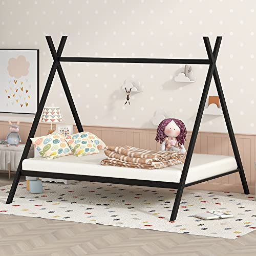 Cama Teepee Montessori Metálica Para Niños