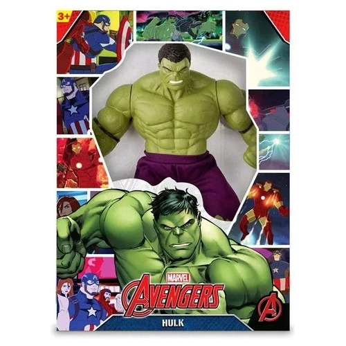 Mimo Super Heroes De Marvel Hulk 50cm
