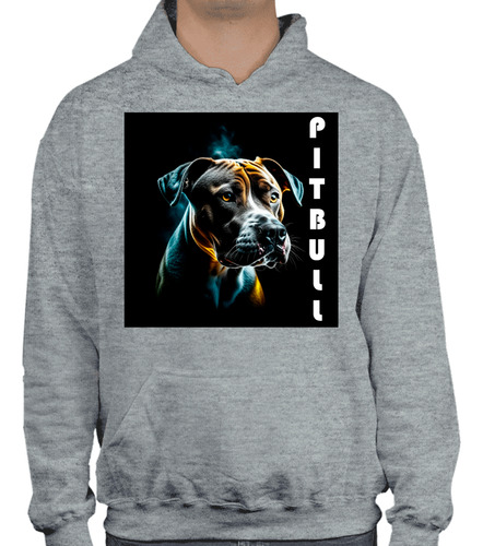 Sudadera Con Gorro Perro Pitbull - Dog Lover - Moda