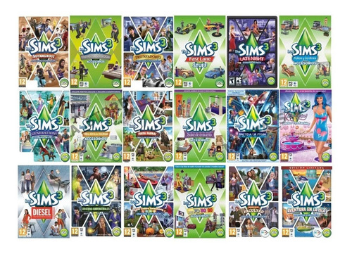 Imagen 3 de 7 de The Sims 3 Juego Para Pc En Físico
