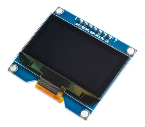 Oled Display Ldc 1.54 1,54 128×64 I2c Spi Blanco Pantalla