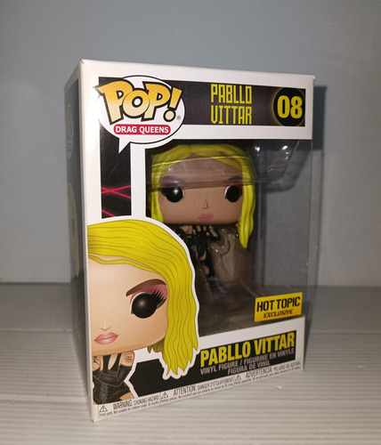 Funko Pop Pabllo Vittar 08 Hot Topic (Usado)
