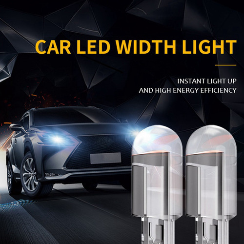 Lámpara De Techo De Lectura Led T10 W5 W Cob Para Coche, 30