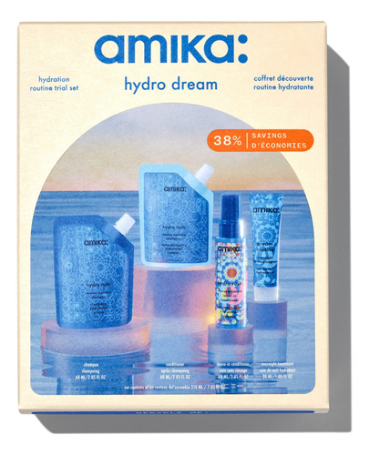 Amika Hydro Dream Hair Routine Trial Set