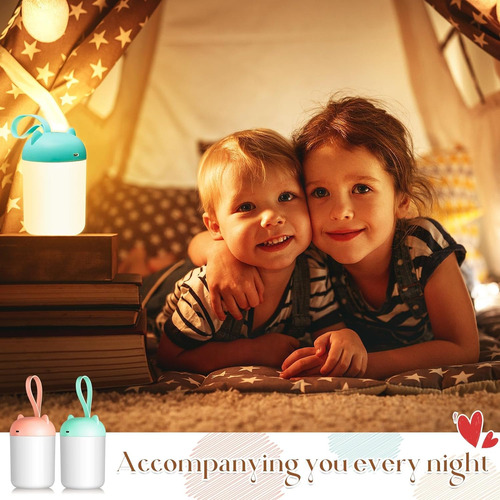 4 Luces De Campamento Para Niños, Recargables, Luz Nocturna