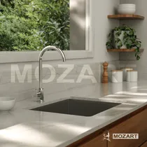 Comprar Grifería cocina canilla monocomando Mozart Praga premium cromado 7192