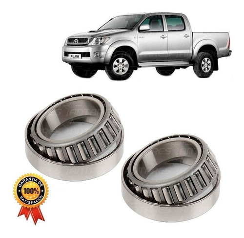 Par Rodamiento Rueda Delantera Para Toyota Hilux 1989 2004