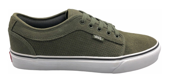 vans chukka low green