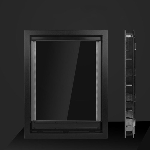 Puertas Con Solapa Para Perros Y Gatos De Primera M Negro