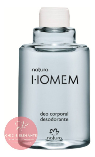 Desodorante Corporal Refil Natura Homem 100 ml