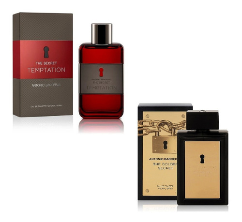 Perfume Antonio Banderas Secret Temptation + Golden Hombre