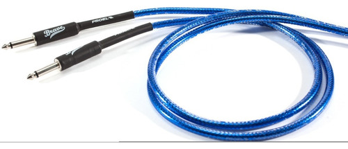 Cable Instrumento Proel Brv100lu3tb Azul 3 Metros Mono Cuo