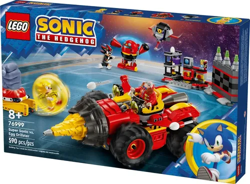 Lego Sonic Super Sonic Vs. Egg Drillster 76999 | MercadoLivre