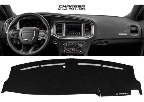 Cubretablero Bordado Dodge Charger Modelo 2011 - 2022