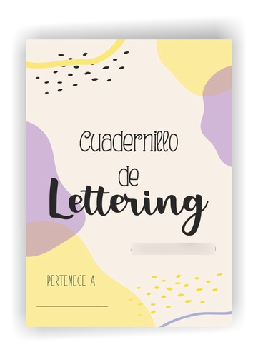 Cuaderno De Lettering Para Aprender