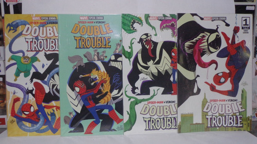 Spider-man Venom Double Trouble Completo Marvel Televisa