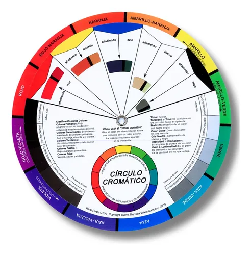 comprar Círculo Crómatico  Profesional Rueda De Color  En Español 