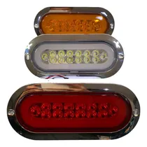 Comprar Stop Mica Luz Led Empotrable Aro Lateral Fija\u002Fstrobo 12\u002F24v