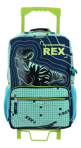 Kit Mochila Ruedas Lonchera Lapicera Morral Chenson Expant 4